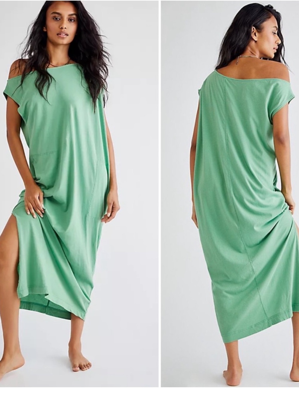 NWT Free People Raquel Midi cotton dress